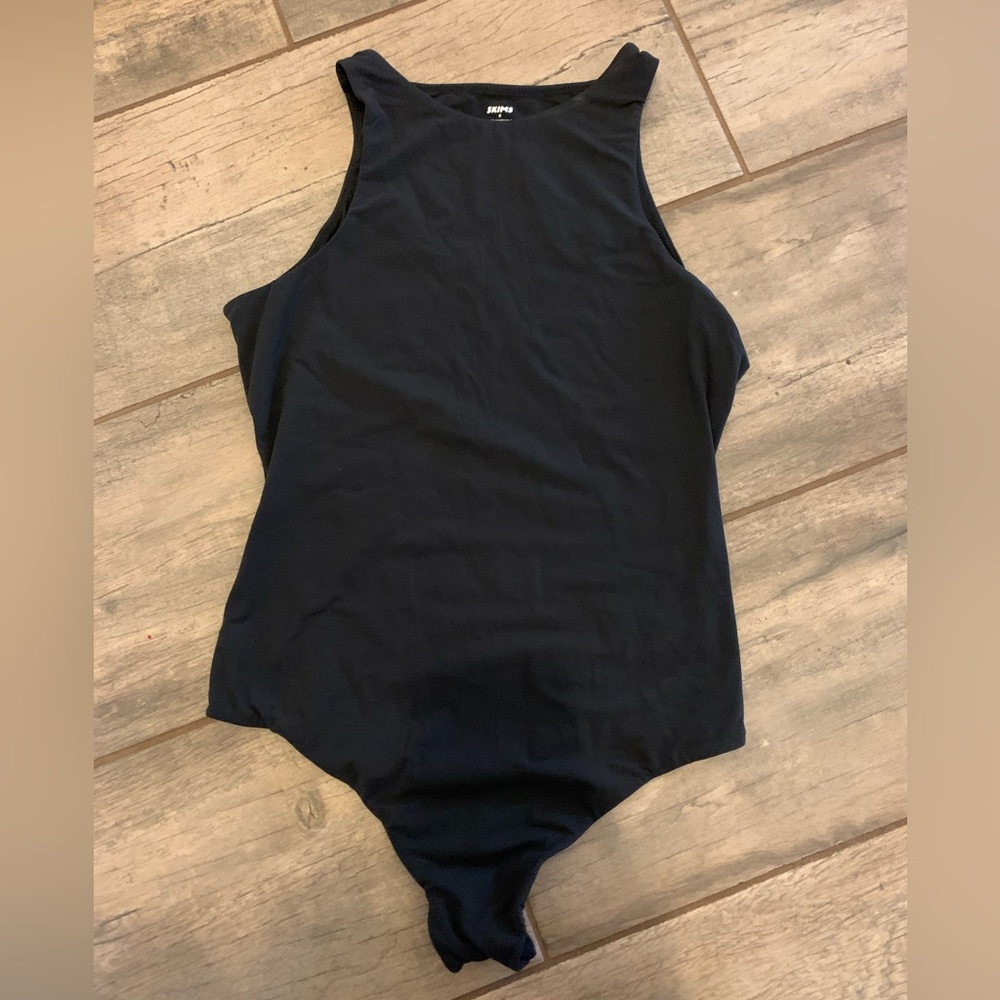 Skims Black Body Suit